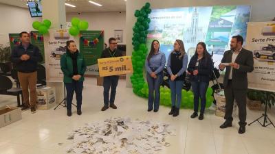 Sicredi Grandes Lagos realizou o sorteio da promoÃ§Ã£o RDC em suas AgÃªncias